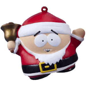 Cartman Santa with bell